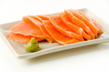 トラウトサーモン刺身