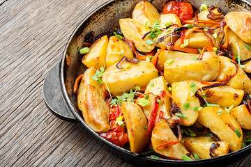 Delicious baked potato