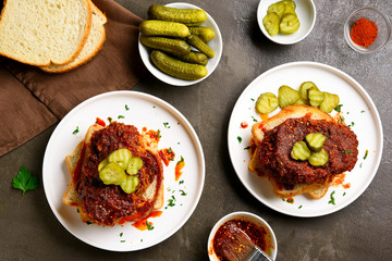 Nashville hot chicken sandwich
