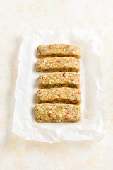 Honey granola bar