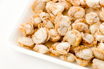 冷凍のベビーホタテ