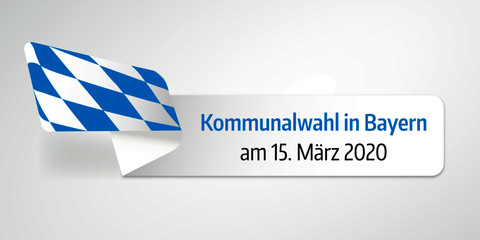 Kommunalwahl in Bayern am 15. M&auml;rz 2020