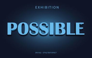 POSSIBLE STYLE TEXT EFFECT