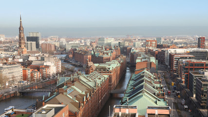 Fototapeta premium Hamburg Speicherstadt