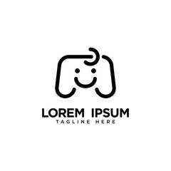 Kid Game Logo Template vector illustration design