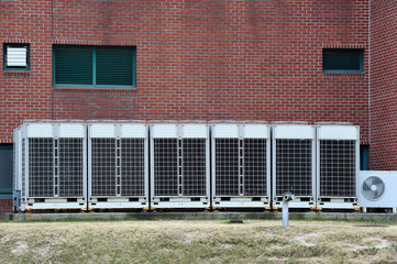 The Outdoor Unit of Airconditioner