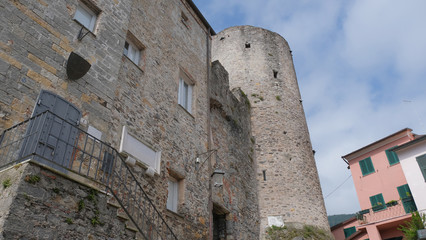 Fototapeta na wymiar Castello di Ameglia in provincia di La Spezia, Luguria