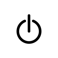 turn off,on icon vector template