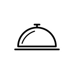tray food icon vector template