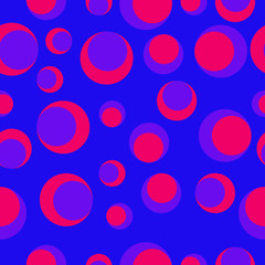 seamless background with colorful abstract shapes. vector pattern