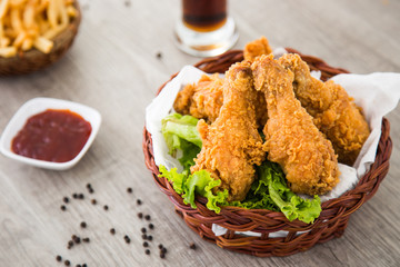 drum stick fried chicken
