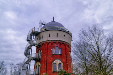 Historischer Wasserturm in Mülheim an der Ruhr