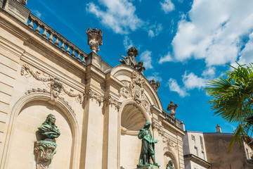 NANCY, FRANCE - June 23, 2018: Arc Here in Old Town Nancy, France