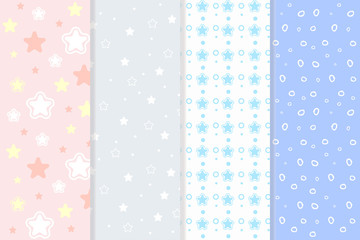 Baby theme pattern pastel colour