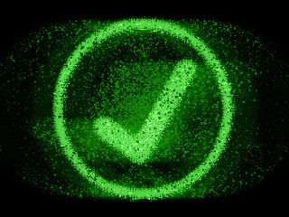 Positive check mark