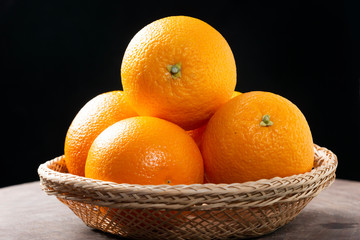A lot of delicious oranges