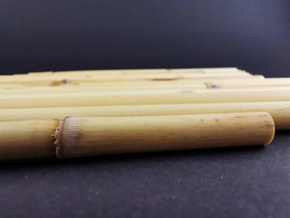 Bamboo drinking straw