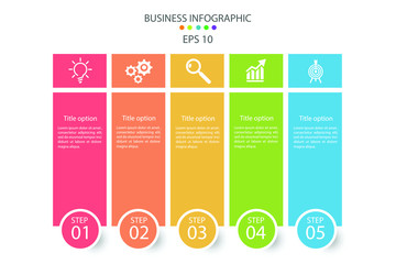 Infographic template design, infographic element