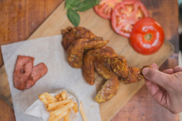 pollo frito