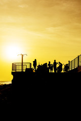 beach sunset