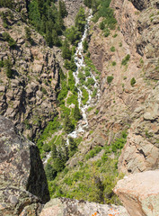 Black Canyon of the Gunnison National Park, north rim, Colorado, USA