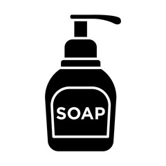 Liquid soap icon vector