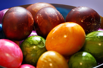 Osterei. Easter egg. Osterbrot. Ostern.