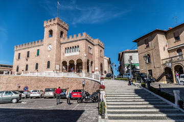 Obraz premium Historical center of Mondolfo
