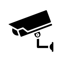 surveillance camera icon vector template