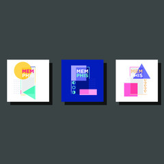 Abstract design cover set