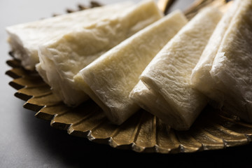 Pootharekulu  is a popular recipe originated from Andhra Pradesh, India.It is a paper-thin sweet or...