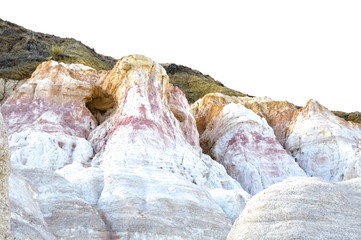 Rainbow Mountain Rock Formations