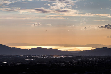 sunset in Costa Rica
