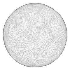 Render lines globe