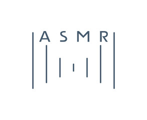 Design of elegant ASMR symbol