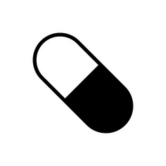 capsule icon vector template