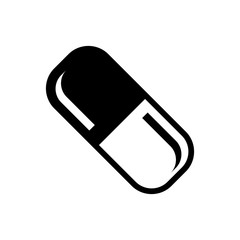 capsule icon vector template