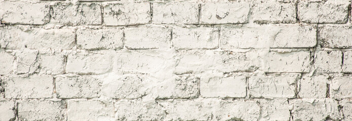 old white brick wall