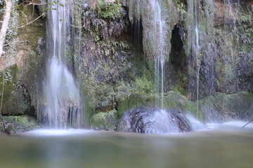 waterfall in forest