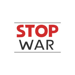 Design of stop war message