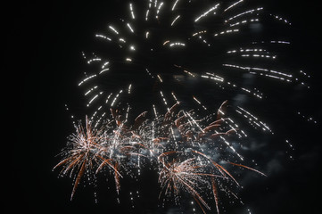 fireworks for July 14