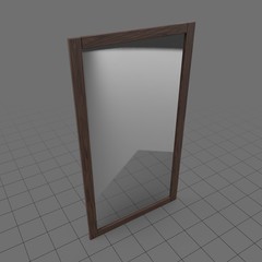 Rectangle wall mirror