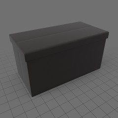 Rectangle ottoman