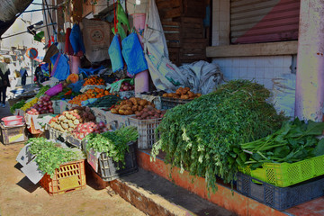 Vegetable stall (Tiznit, Marocco)