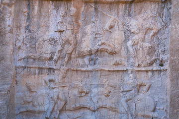 Tomb of Darius the Great, Naqsh-e Rostam Necropolis, Fars Province, Iran, Western Asia, Asia, Middle East, Unesco World Heritage Site