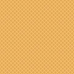 Wafer seamless pattern. Vector Illustration