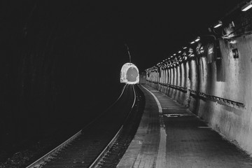 tunel kolejowy w cinqueterre