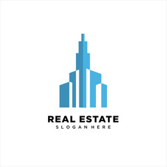 Real Estate Logo Design. Creative abstract real estate icon logo template, Creative Building Concept Logo Design Template,  logo design inspiration