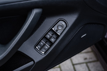 Naklejka premium Windw open button