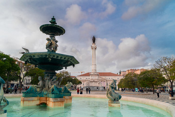 Rossio square, Lisbon